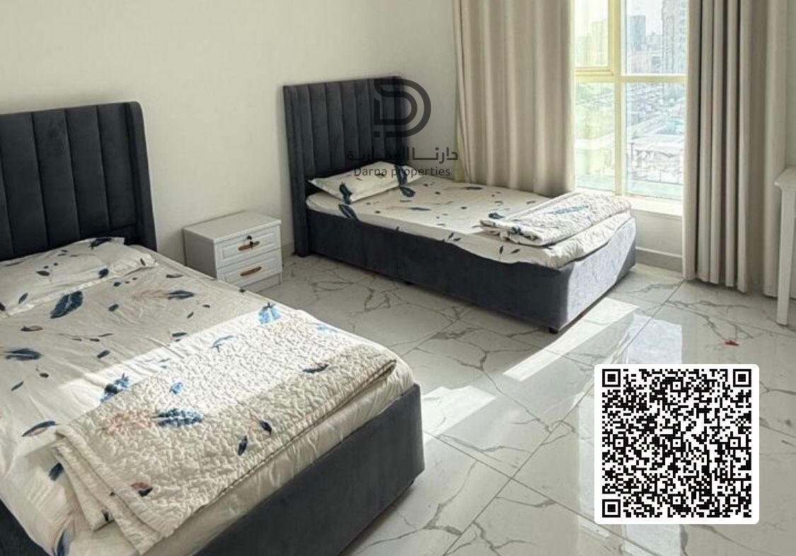 Exceptional 2-Bedroom Apartment for Sale in Al Waha Towers, Ajman – Bright Balcony, Second Floor, Rented AED 45,000 Yearly, Prime Location, Ideal Inve