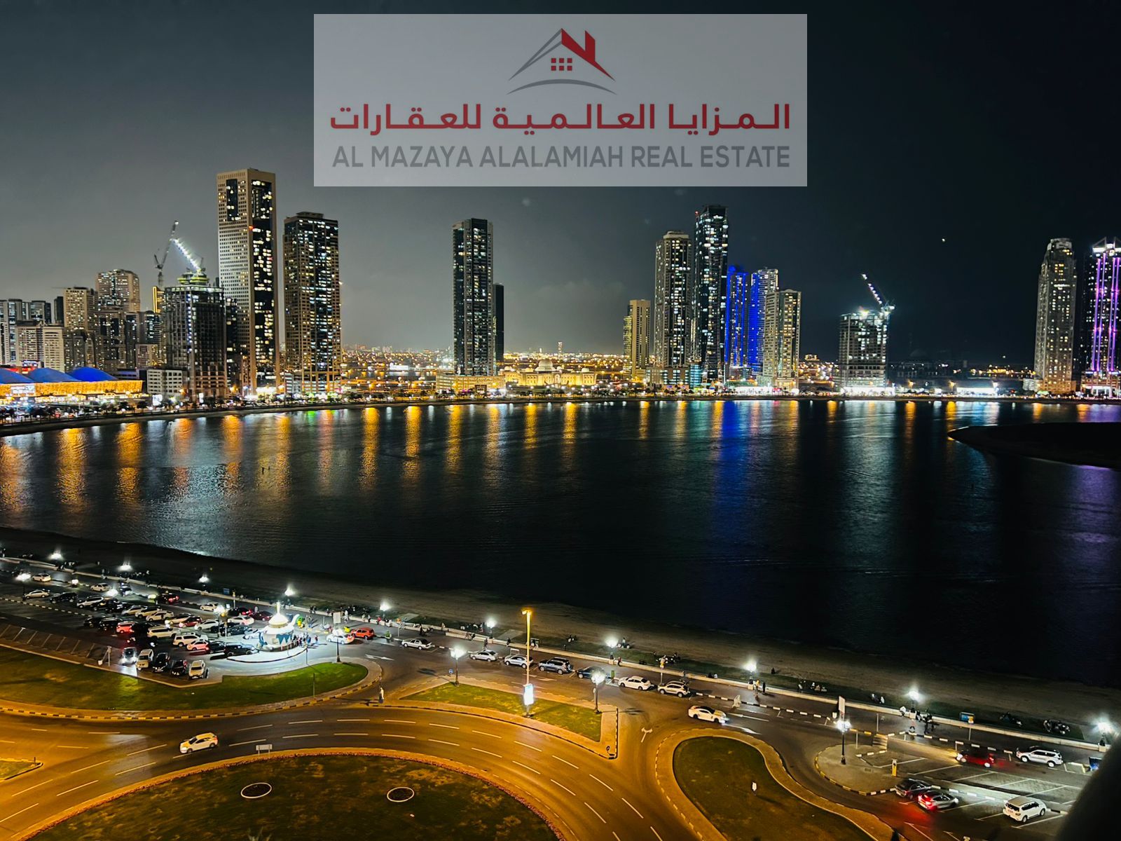 For monthly rent - New fully furnished 2-BHK with hotel furniture - Sharjah - Al Taawun - with internet