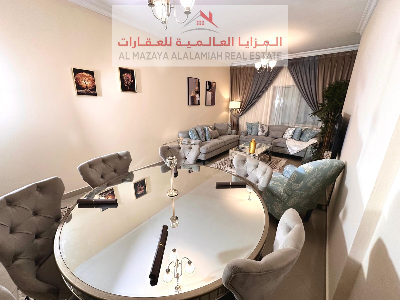 Luxury Furnished, 3 Bedrooms apartment, Oriana Tower - Al Taawun, Sharjah