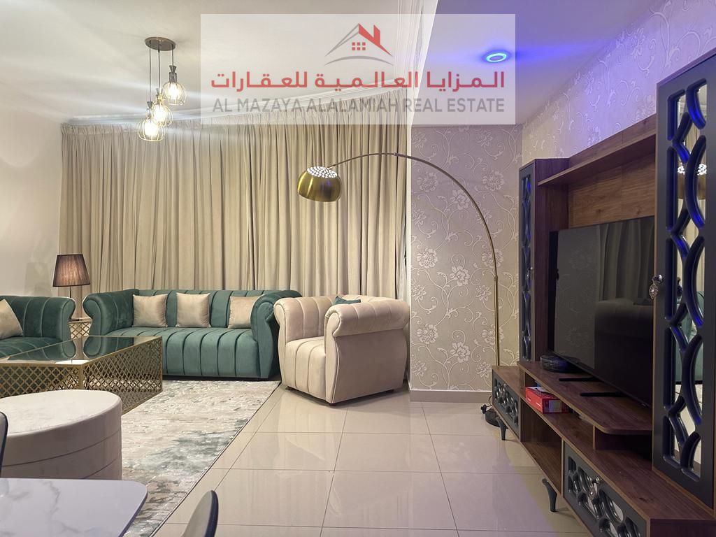 New Luxury Furnished, 2 Bedrooms apartment - Al Taawun, Sharjah - WIFI - Monthly rent