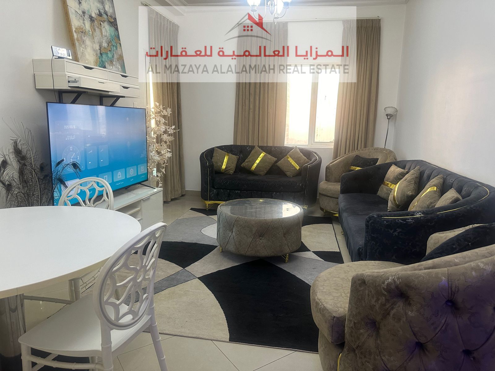 A fully furnished, super deluxe 2bhk in Al Taawun - Sharjah, for monthly rent
