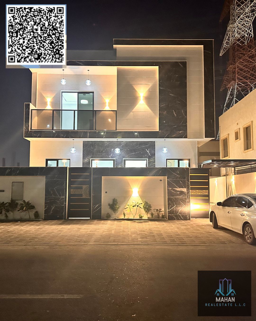 Elegant 5-Bedroom Villa for Sale in Al Yasmeen, Ajman Property Details: 	•	 5 Bedrooms 	•	 Majlis + Spacious Hall 	•	 Land Area: 3,014 sq. ft. 	•	 Built-up Area: 3,400 sq. ft. 	•	 With Water & Electricity 	•	 Price: AED 1,950,000 (Including