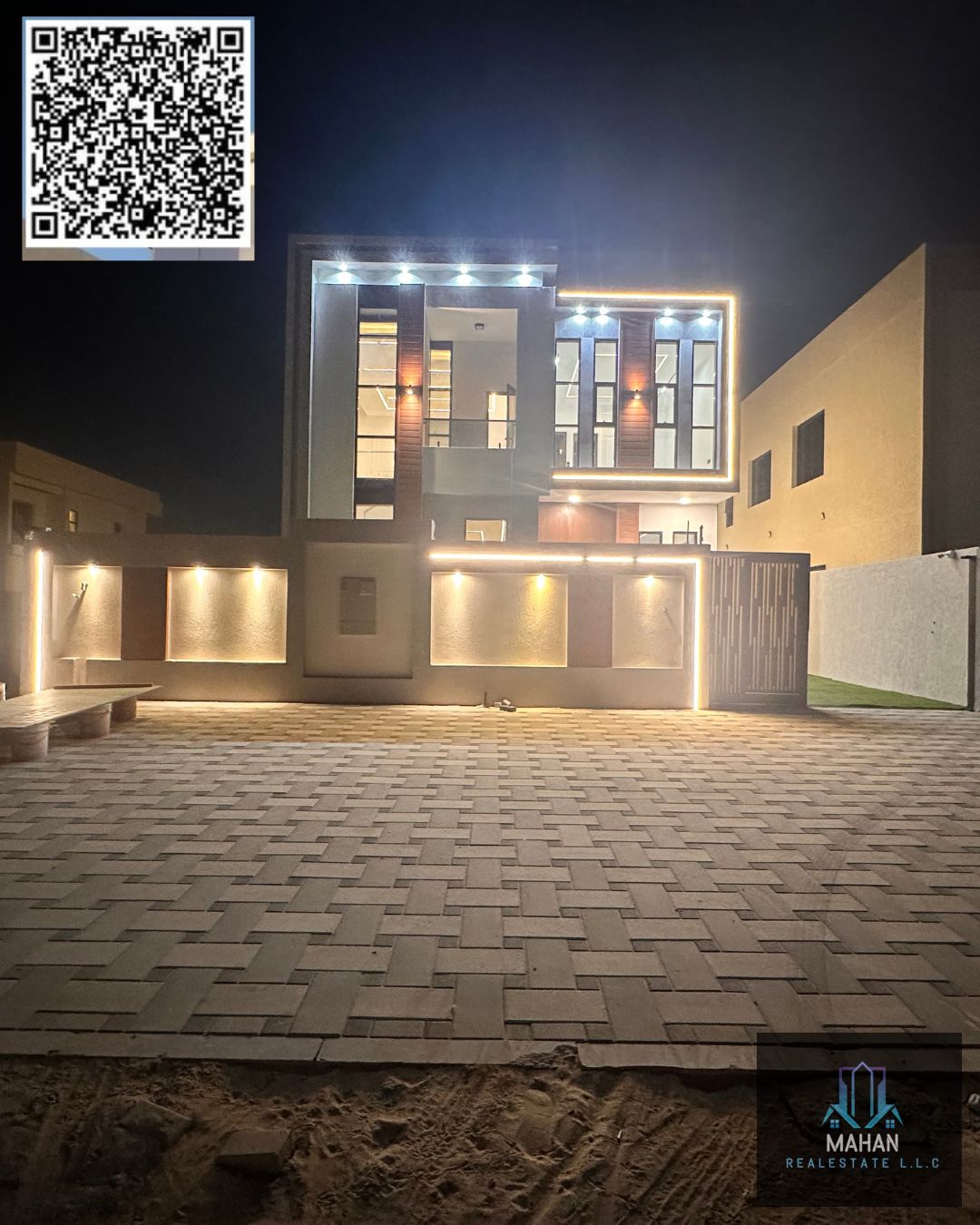 Beautiful 4-Bedroom Villa for Sale in Al Helio 2, Ajman Property Details: 	•	 4 Bedrooms 	•	 Majlis + Spacious Hall 	•	 Land Area: 3,014 sq. ft. 	•	 Built-up Area: 3,000 sq. ft. 	•	 Price: AED 1,550,000 	•	 Location: Al Helio 2, Ajman 	•	 G