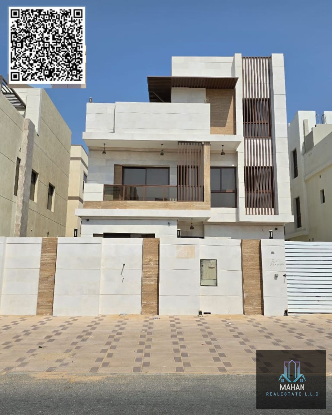 Luxury Villa for Sale in Al Bahia, Ajman – Direct from Owner Villa Features: • Location: Al Bahia, Ajman • 5 Master Bedrooms • Spacious Majlis • Large Hall on the ground floor • Main Kitchen on the ground floor – fully equipped wit
