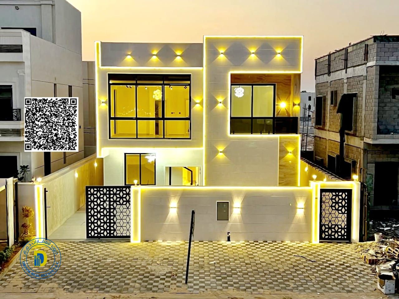 An unrepeatable opportunity, a 5-room villa with pool, including registration fees, in Al-Amera , super deluxe finishing, freehold, bank financing