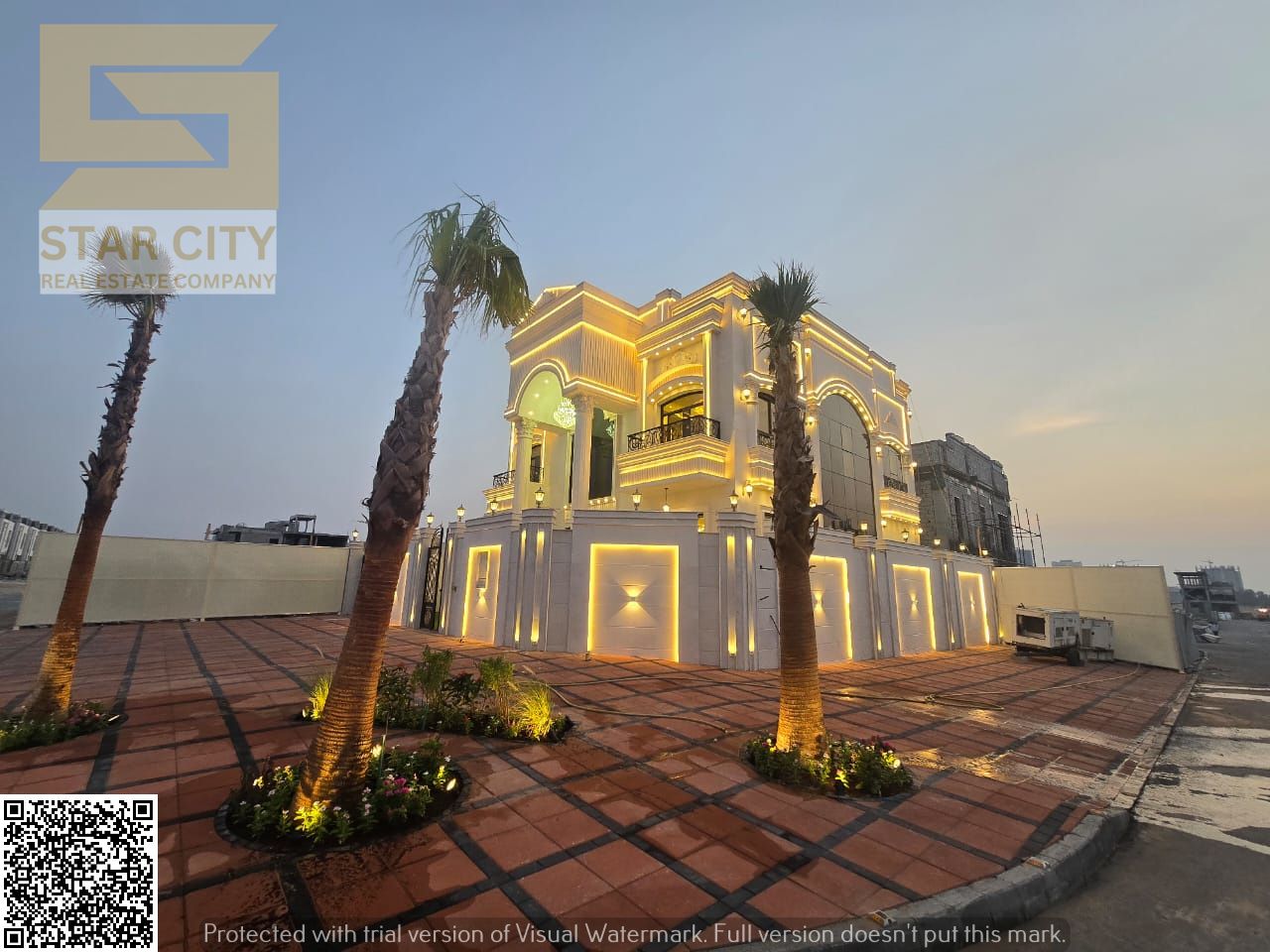 Ultra-Luxury Corner Classic Villa for Sale in Hulayw 2 – Ajman | Elegant Design, 5 Master Bedrooms + Spacious Lounges + Large Backyard | Registrati