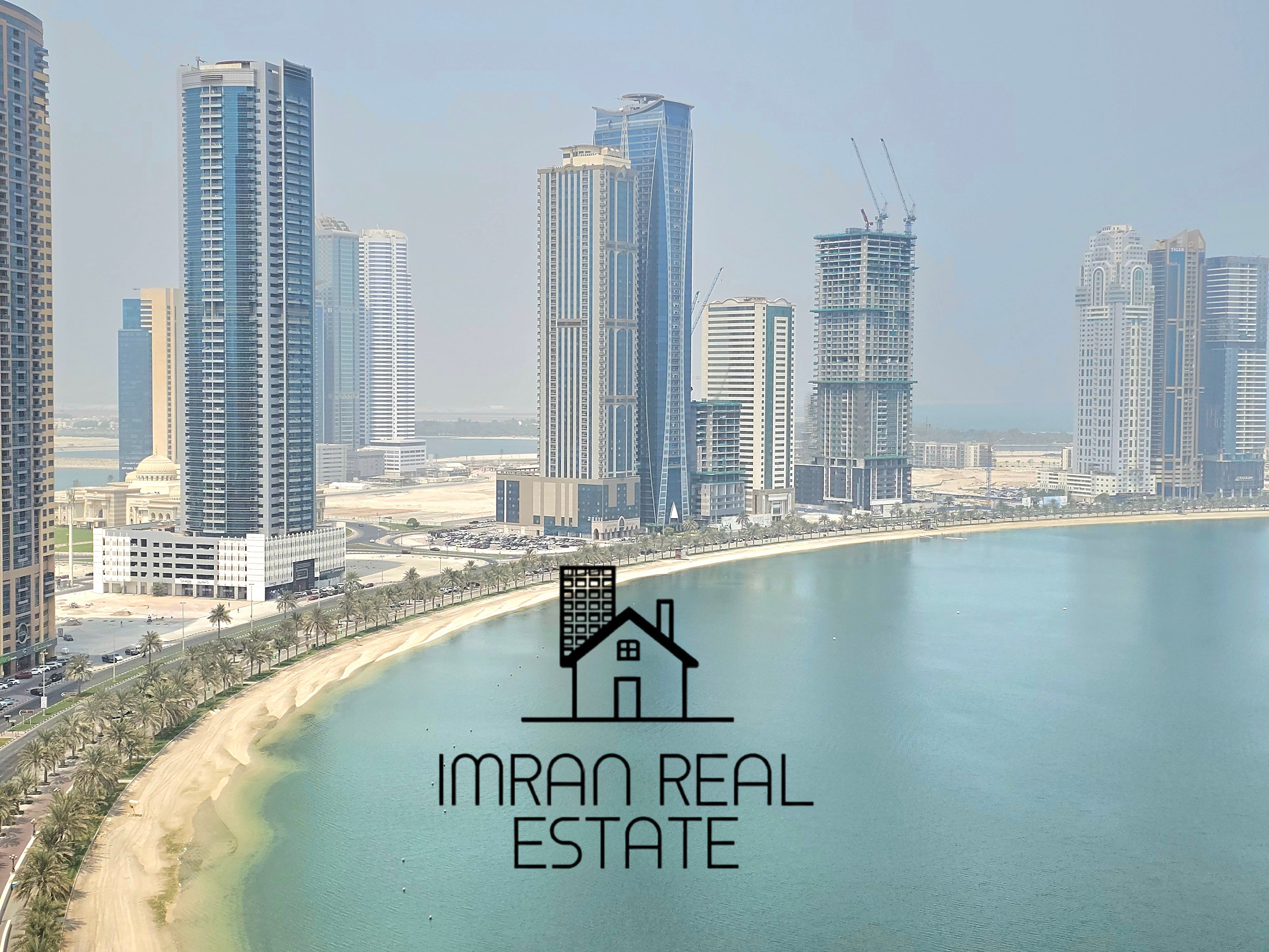 Luxurious 1Bhk Seafront Wardrobe Balcony Parking Gym Pool