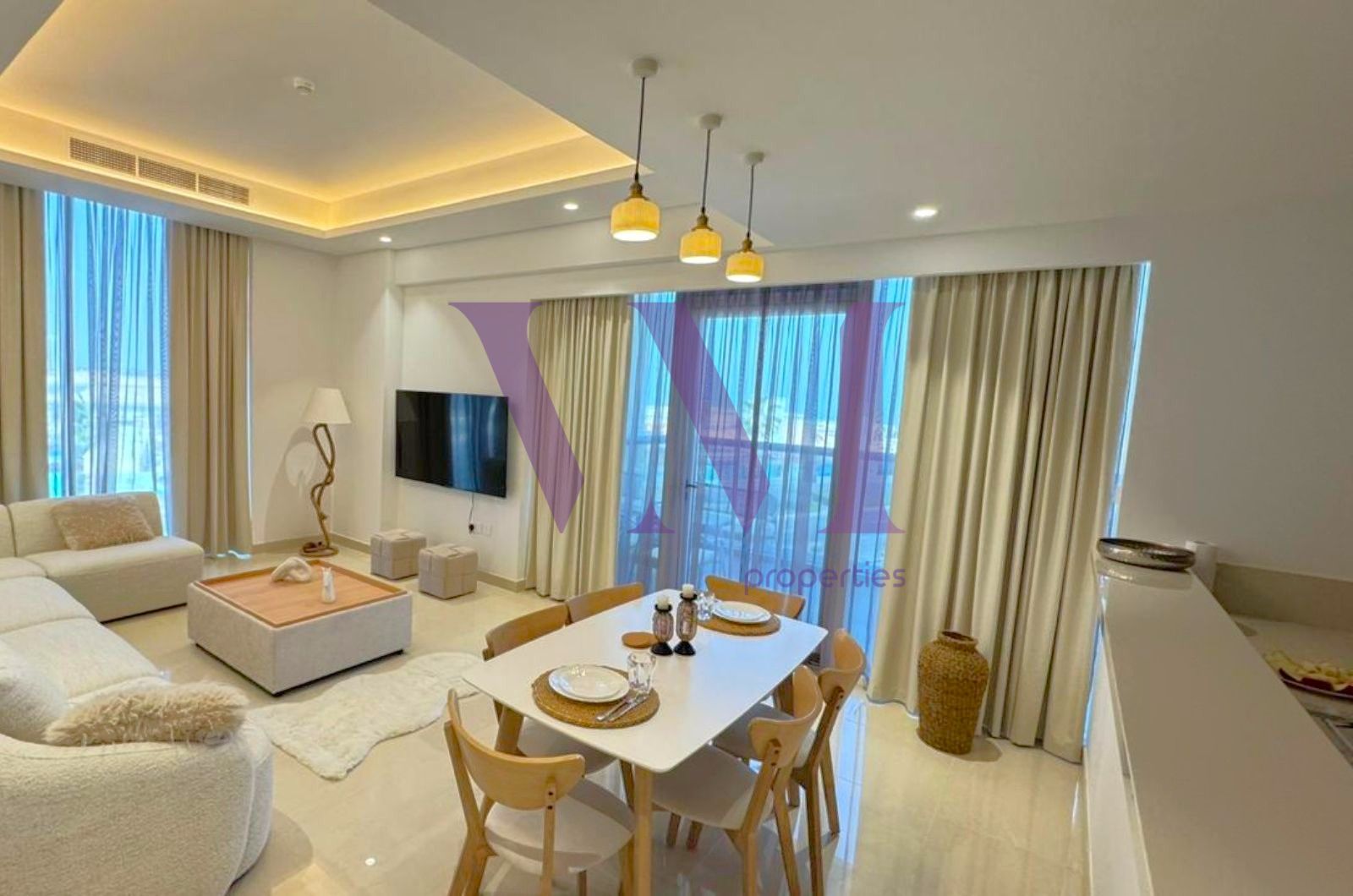 Luxury 2BR Furnished Apartment – Mina Al Arab