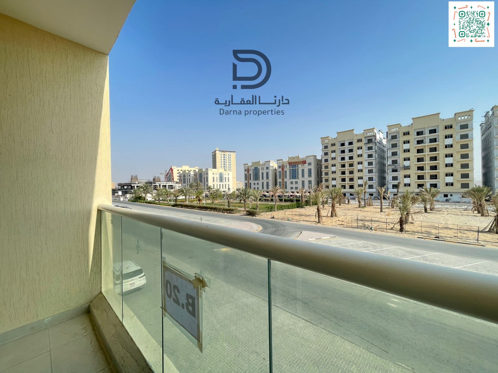 Studio Apartment with Balcony – AL AMEERA Village, Ajman