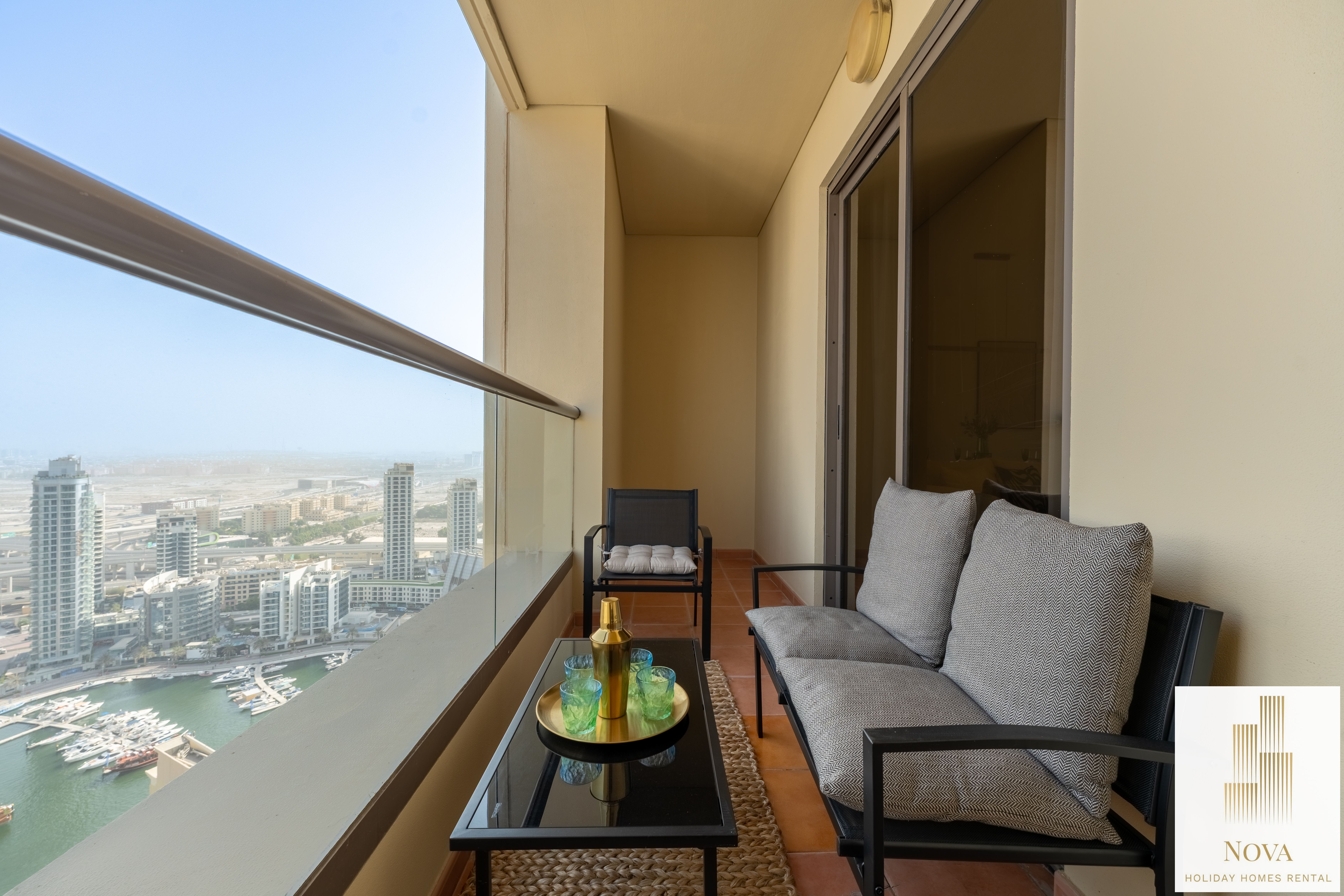 Bills Included! Serviced 2 BR Marina View JBR