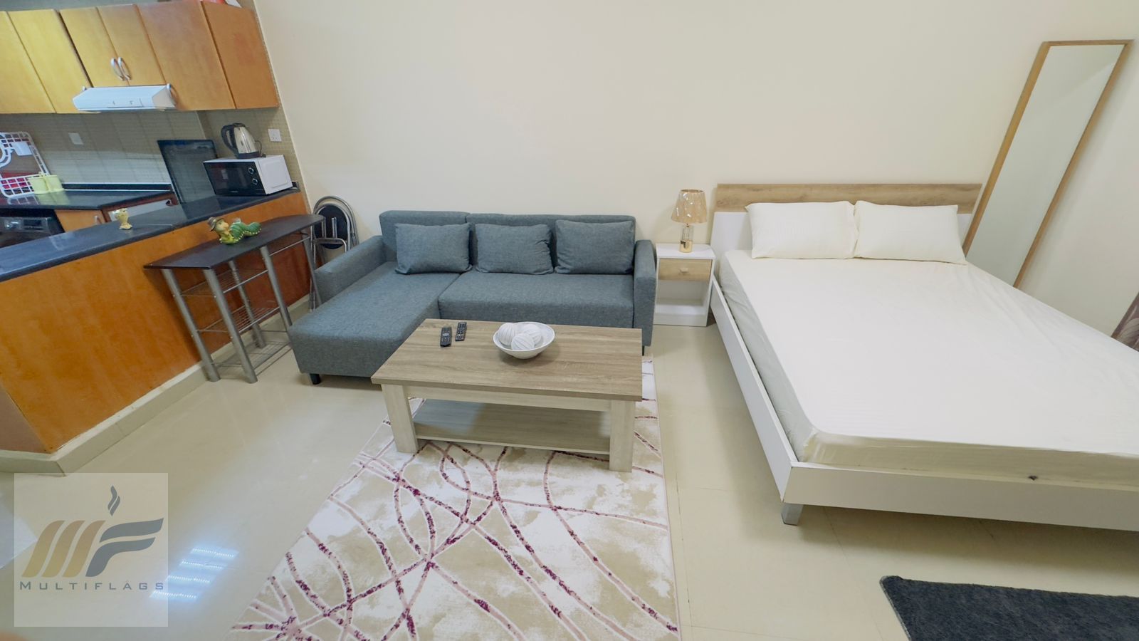 Own a studio in Al Nuaimiya C, ready to move in immediately. Down payment only 75,000 dirhams.