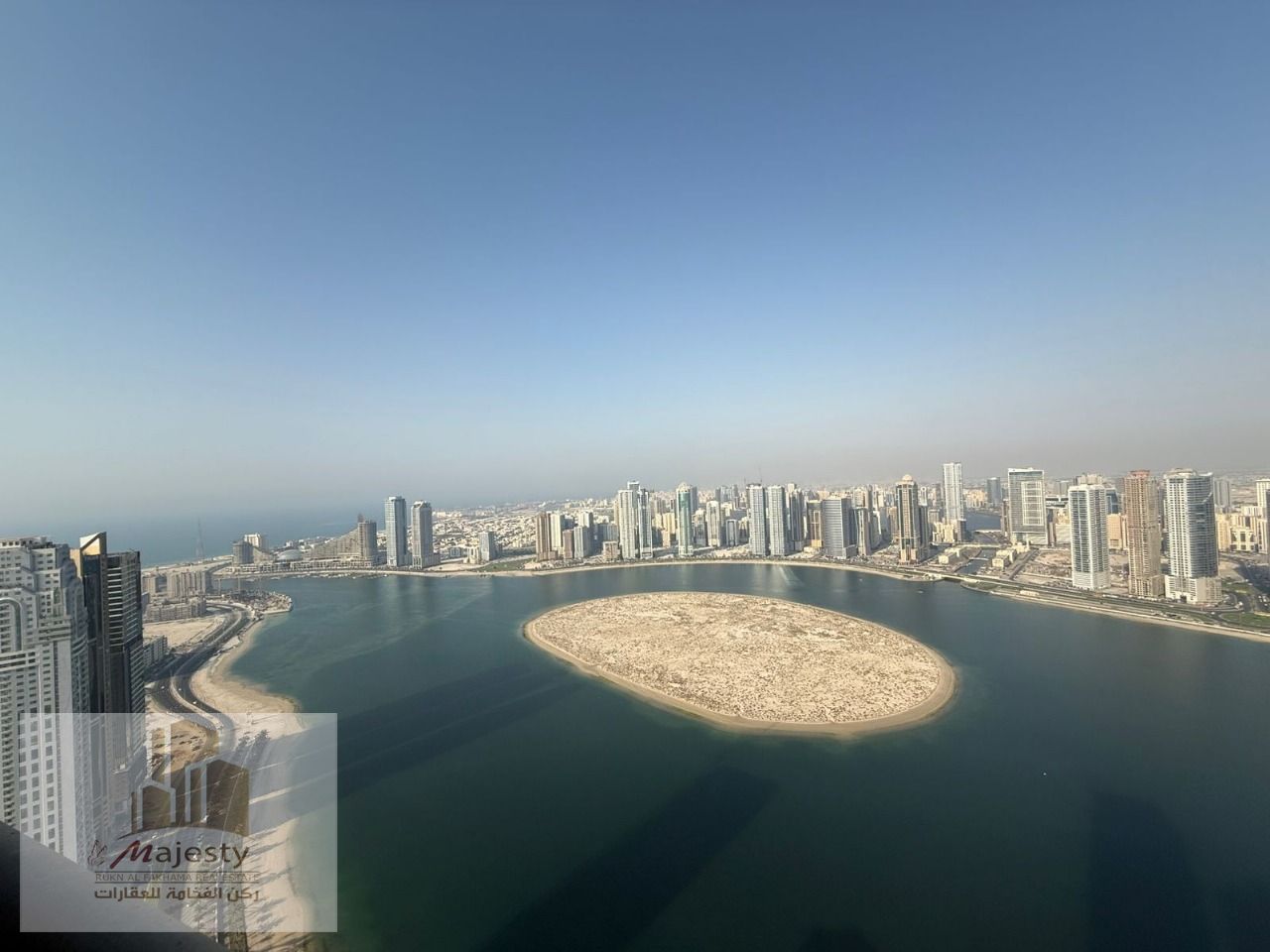 Luxury Apartment for Sale in Al Khan – Type 02 | 2BR + 2 Halls + Balcony with Full Al Mamzar Lake View | 144m² (1550 sq. ft) | AED 1,150,000