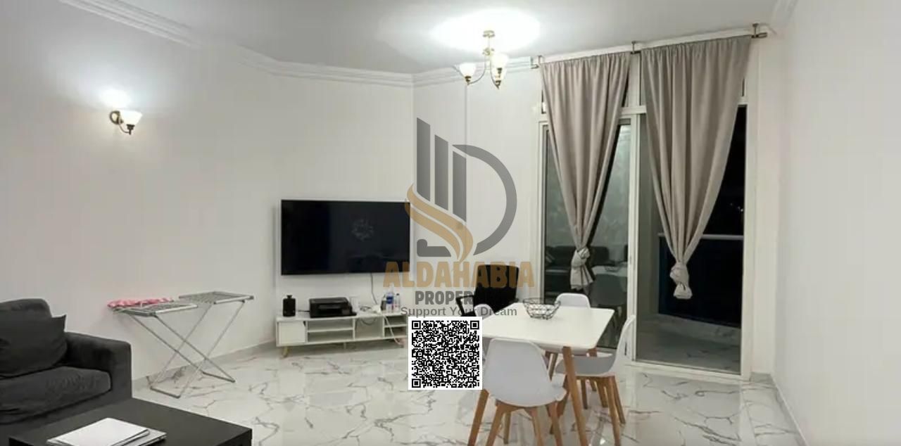 Furnished 2 bedroom apartment for rent in Al Waha Tower 1, Ajman