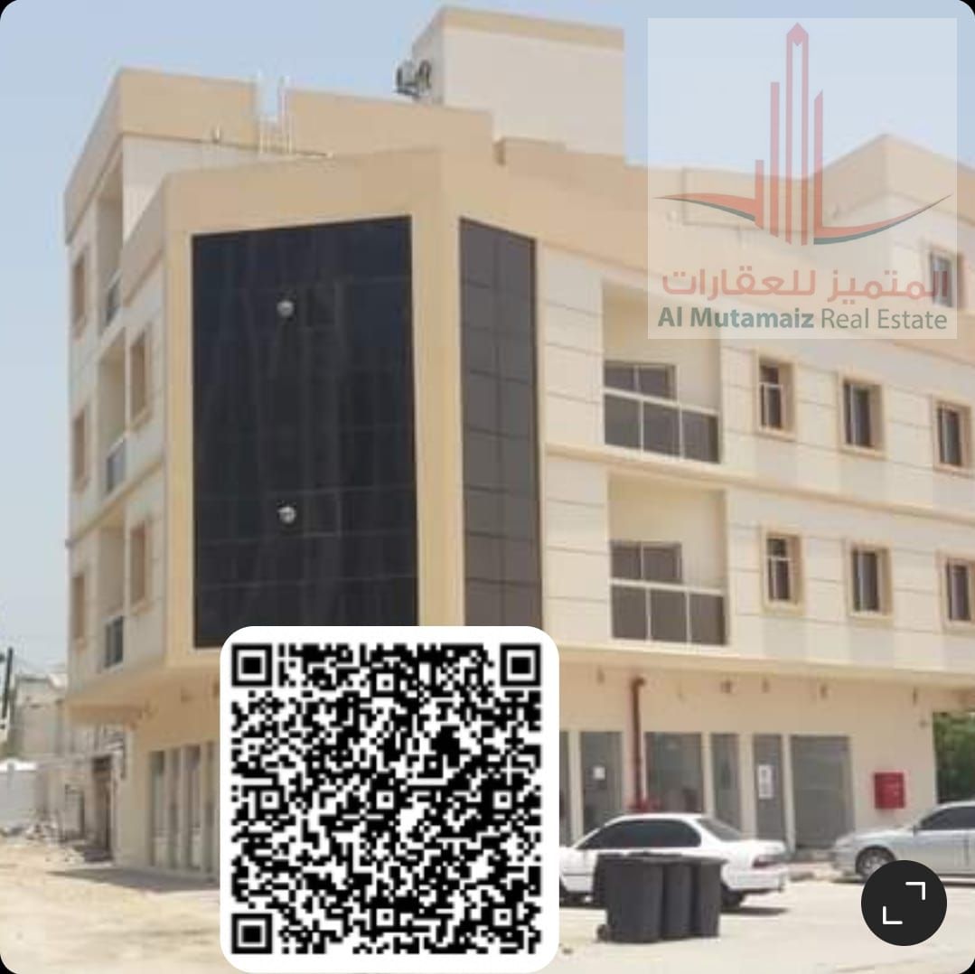 For sale, a residential and commercial building in the Al Bustan area in Ajman, very distinctive
