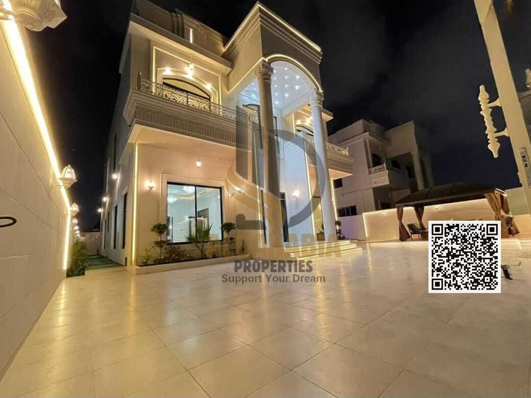 Luxury villa for annual rent in Al Yasmeen area, Ajman