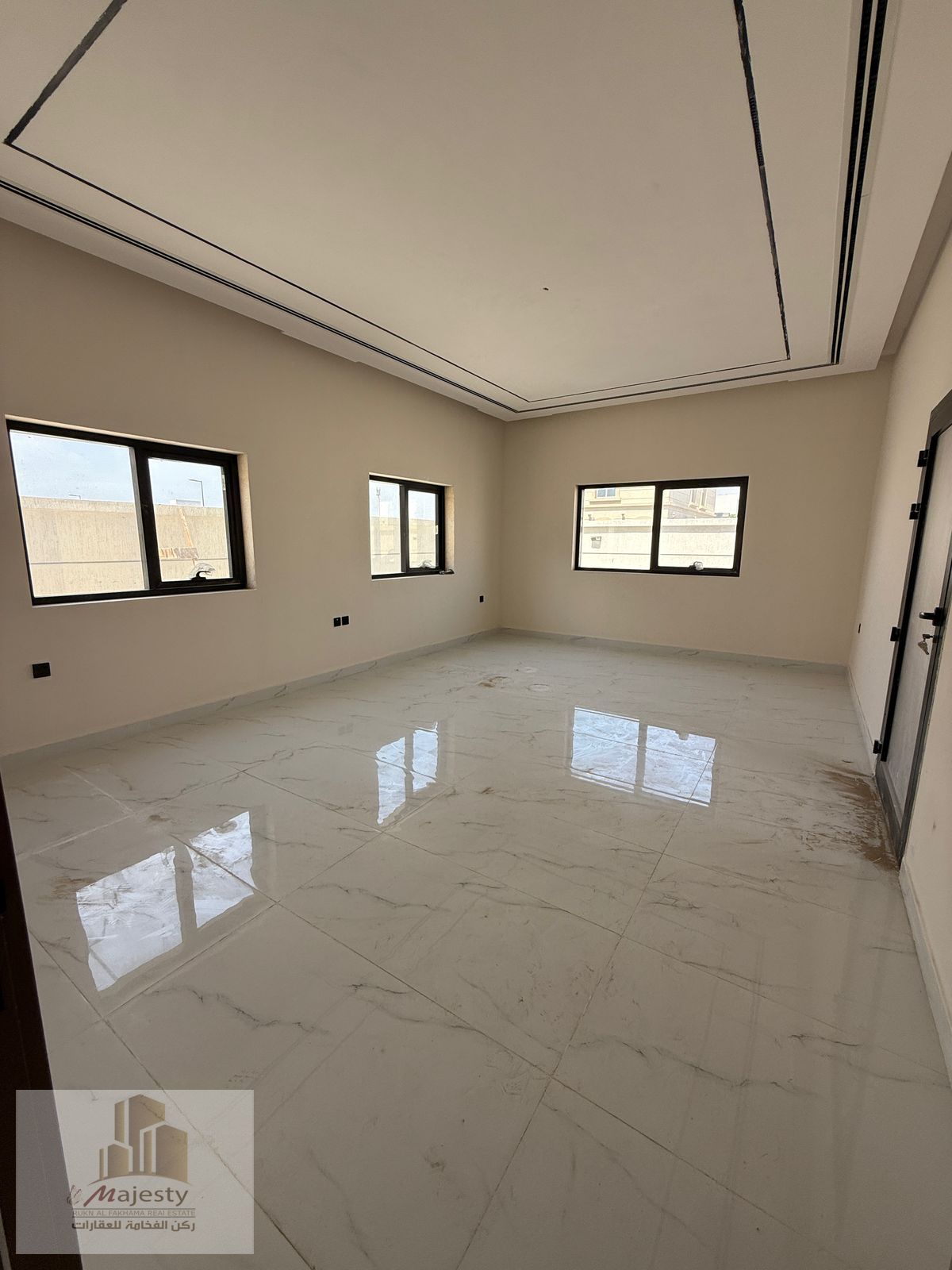 For Sale: Luxury Modern Villa in Al Hoshi, Sharjah | 10,000 sq. ft, Marble Finish, Elevator, Garden with Lighting, Waterfall, Prime Location near Al No