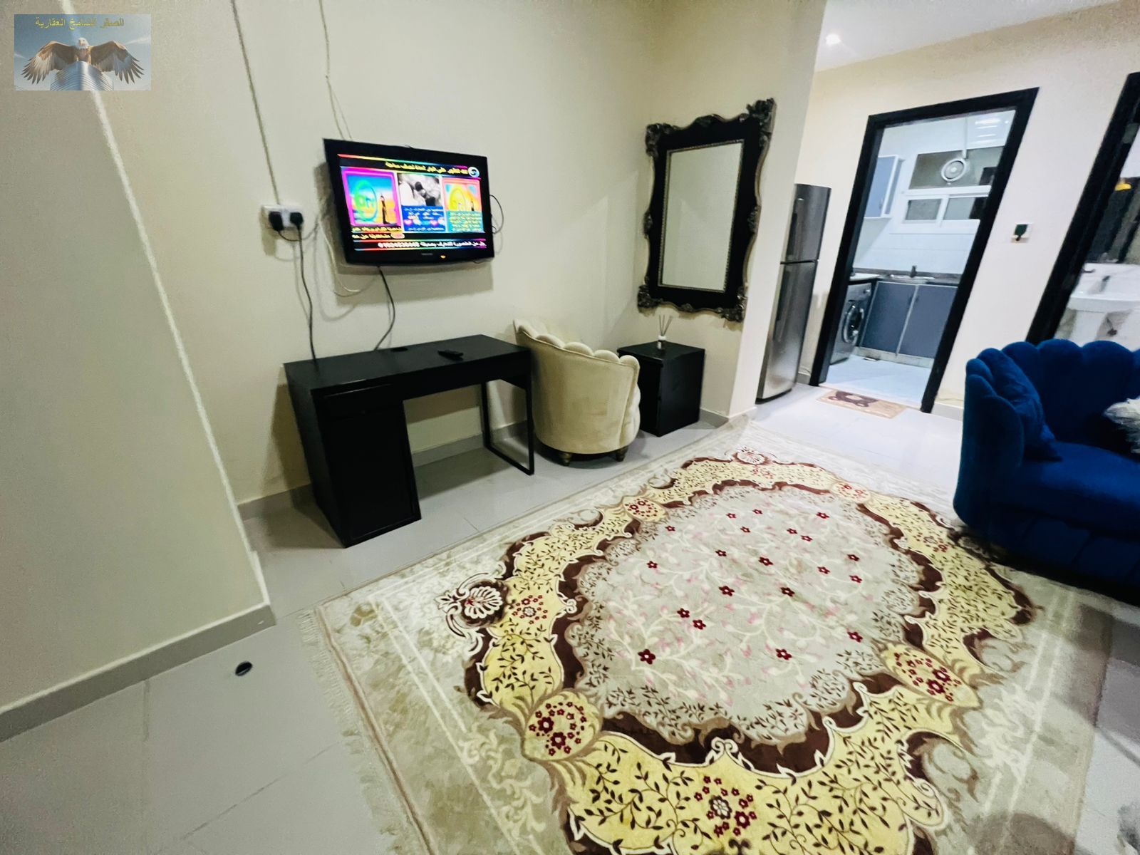 Furnished Studio for Rent – Karamah Area, Near Corniche & Ship Roundabout