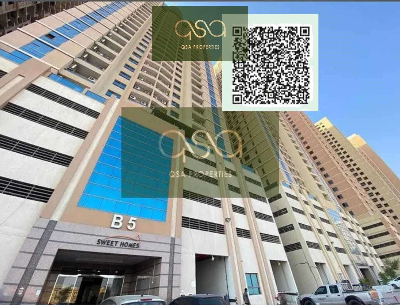 Spacious Two bedrooms living hall with covered parking Apartment available for Sell Paradise lake tower B5 Ajman
