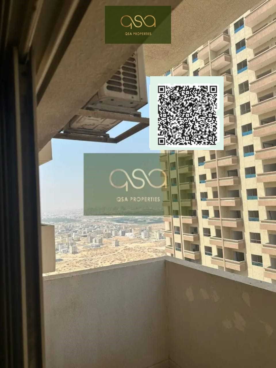 One Bedroom unfurnished Apartment available in Lillies Tower Emirate City with Parking for Rent