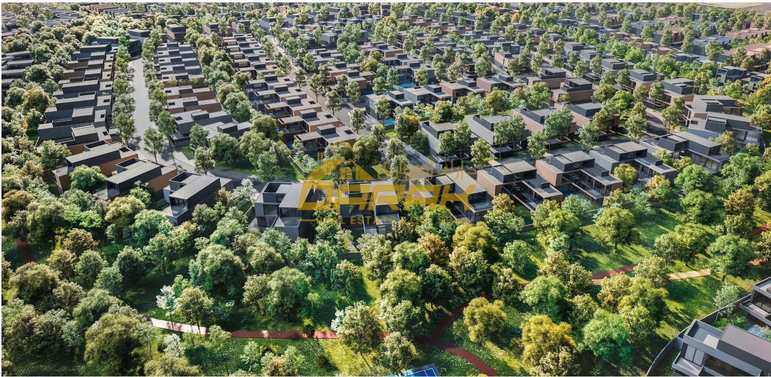 Premium 4-Bedroom Corner Townhouse for Sale in Sequoia, Masaar | With Maid’s Room & Forest Views