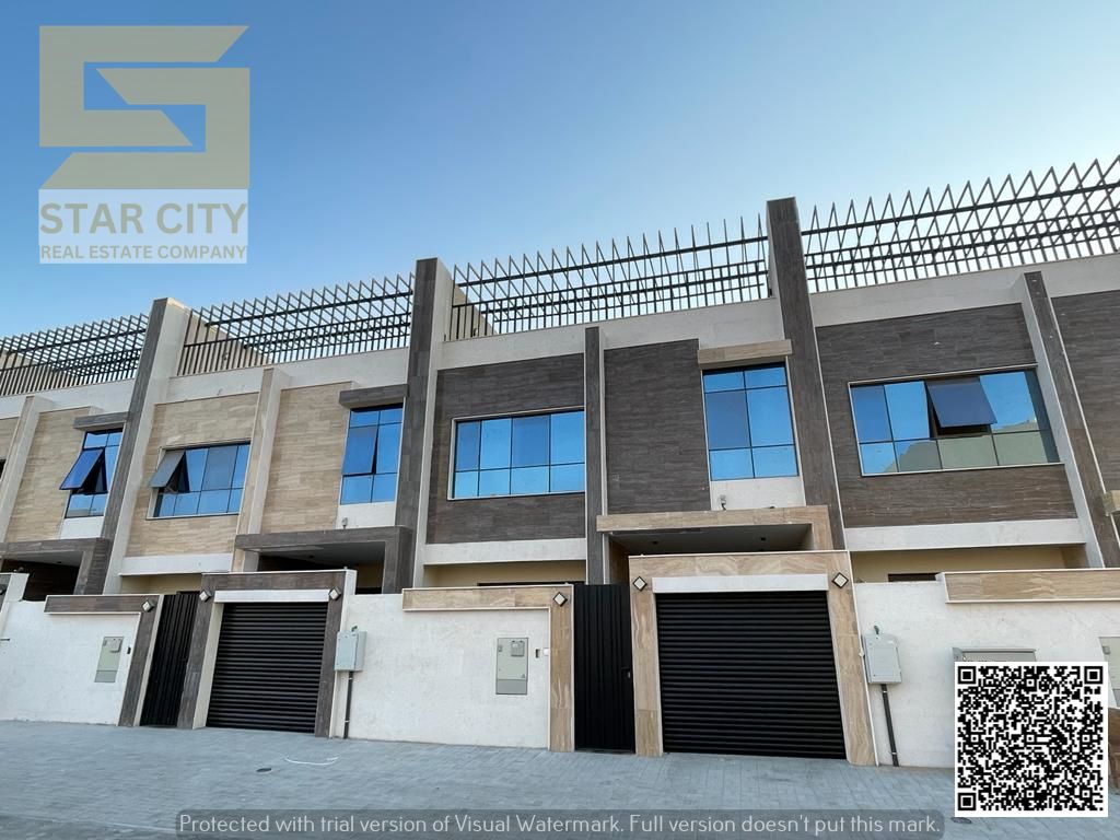 Luxury Townhouse with Pool & Roof for Annual Rent in Al Zahya