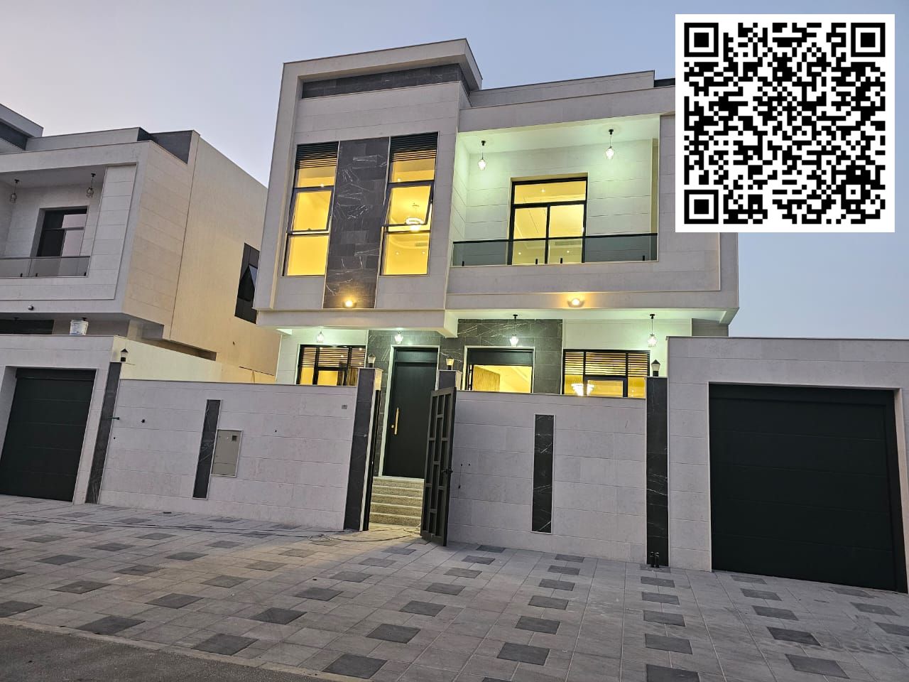 Luxury villa for sale in Al Bahia – Super Deluxe finishing – 5 master bedrooms + maid’s room – Price: AED 1,700,000 including central air conditioning