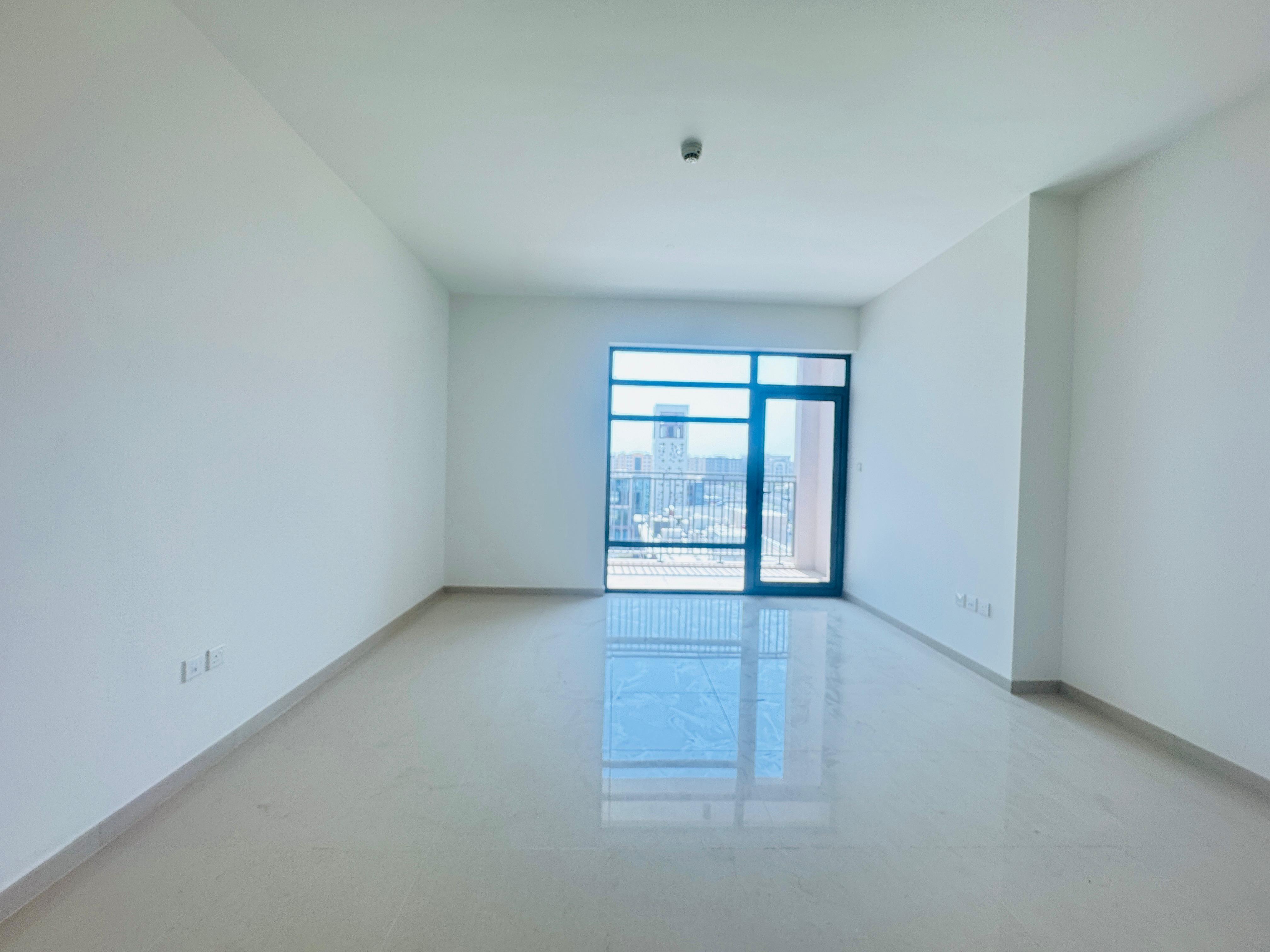 Brand new 1bhk with gym pool and parking in uptown al zahia