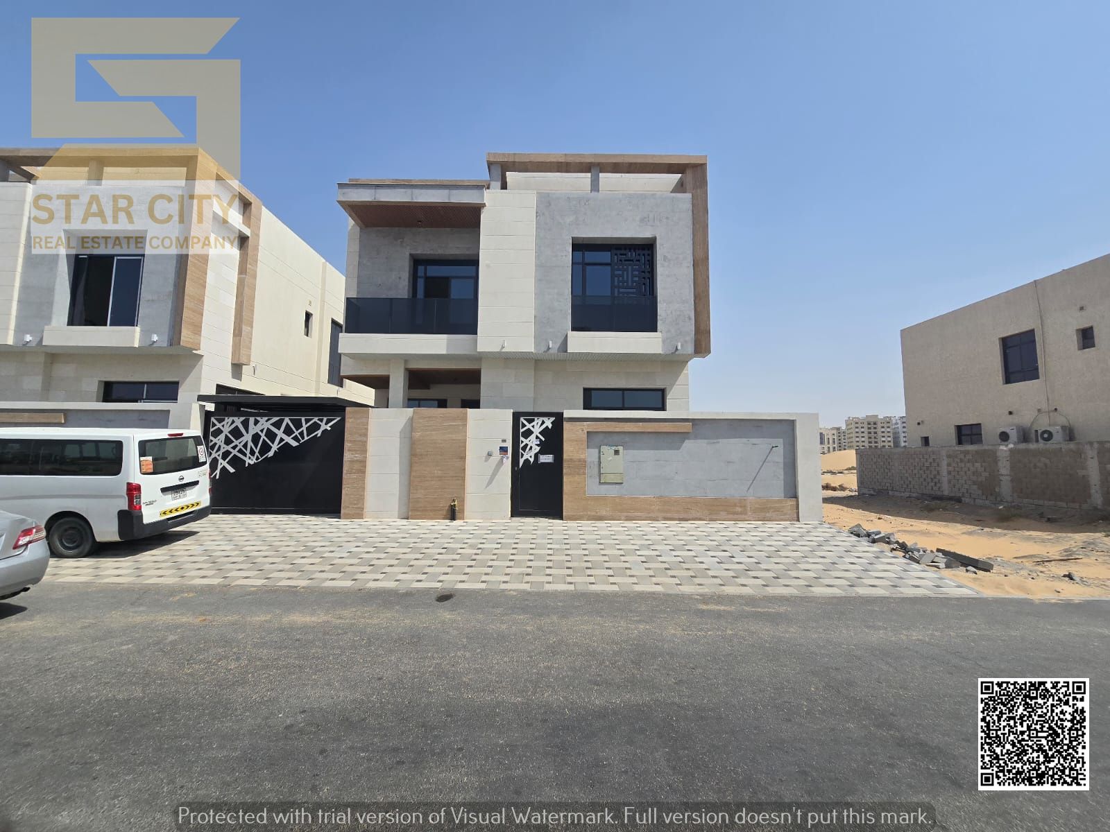 Water and electricity included, 5 master bedrooms with built-in wardrobes in a prime area in Al Yasmeen