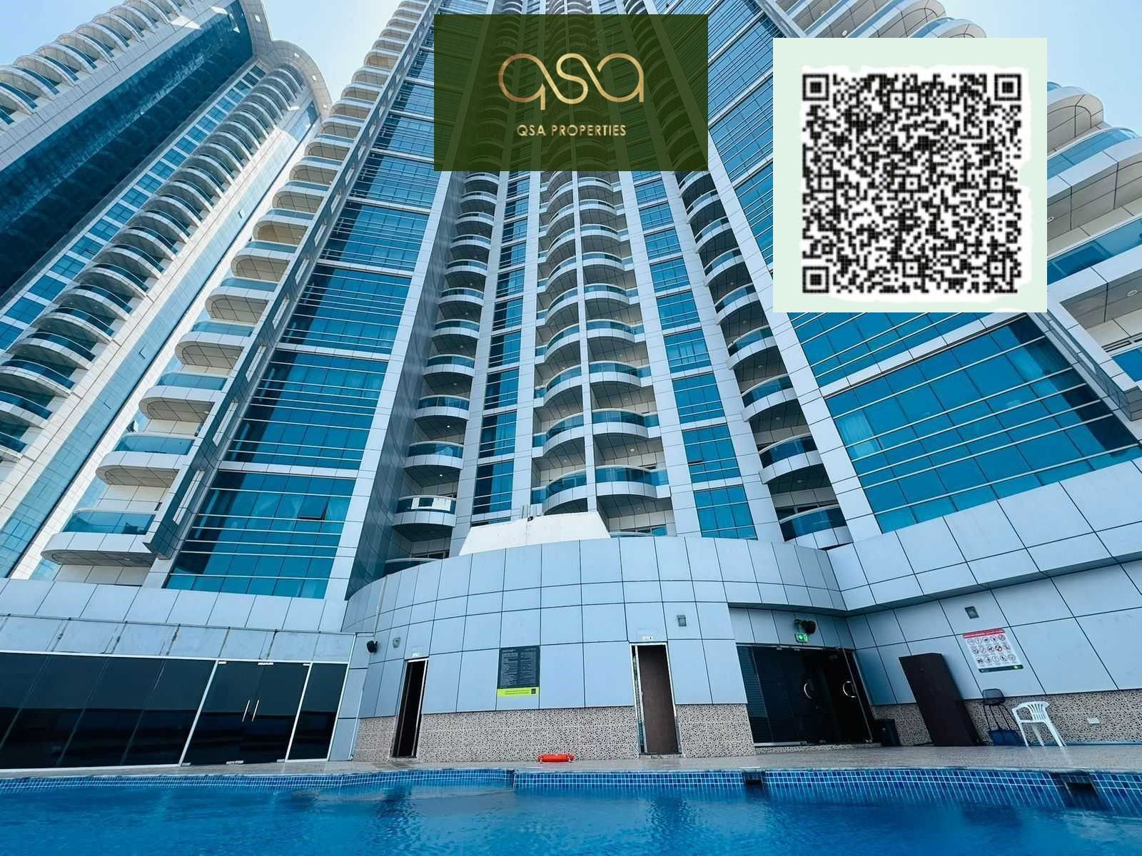 BREATHTAKING HIGH FLOOR SEA VIEW TWO BEDROOM APARTMENT AVAILABLE FOR RENT IN AJMAN CORNICHE RESIDENCE, AJMAN!