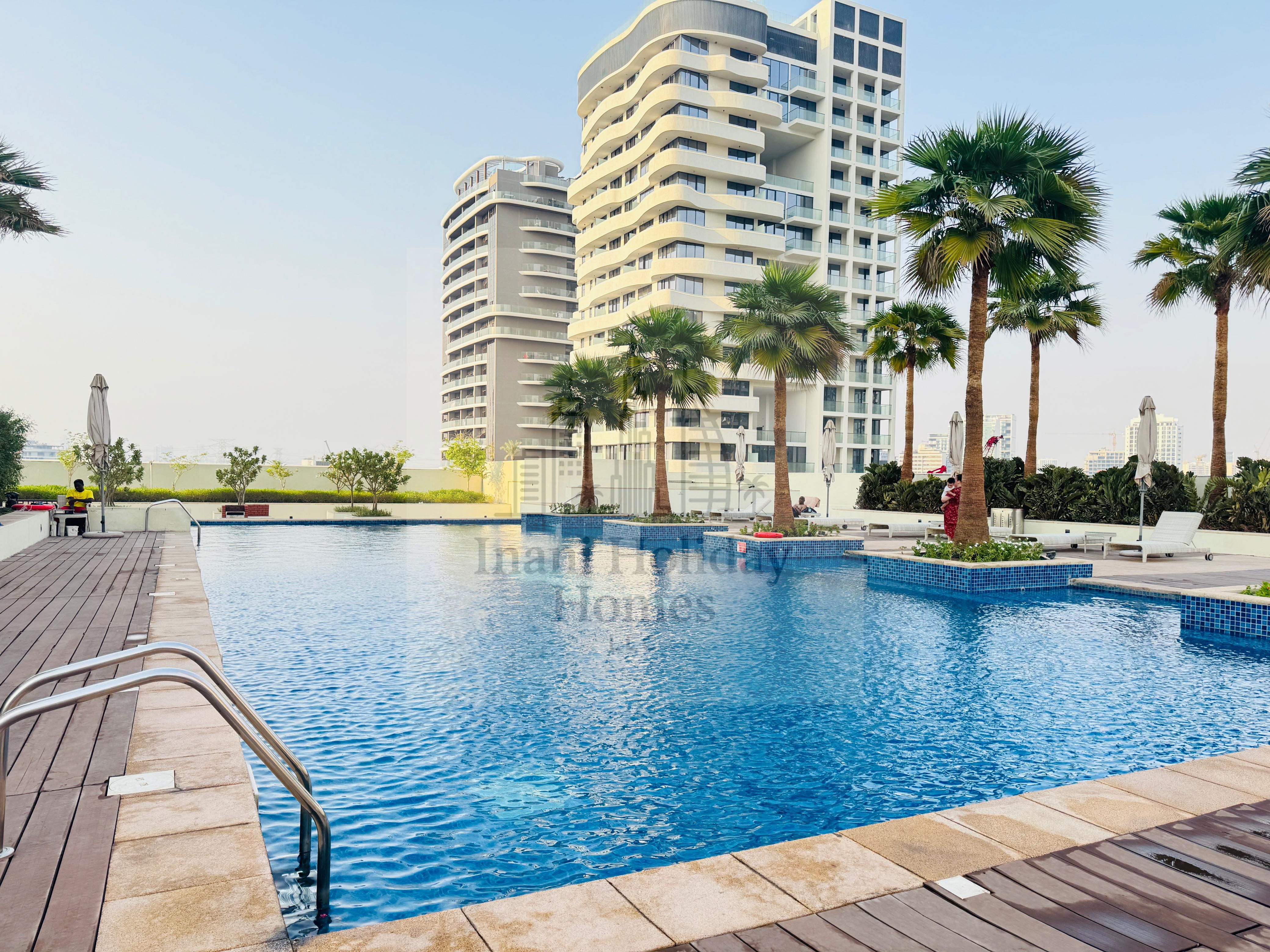High-Floor 1BR with Pool & JVC View | Damac 108