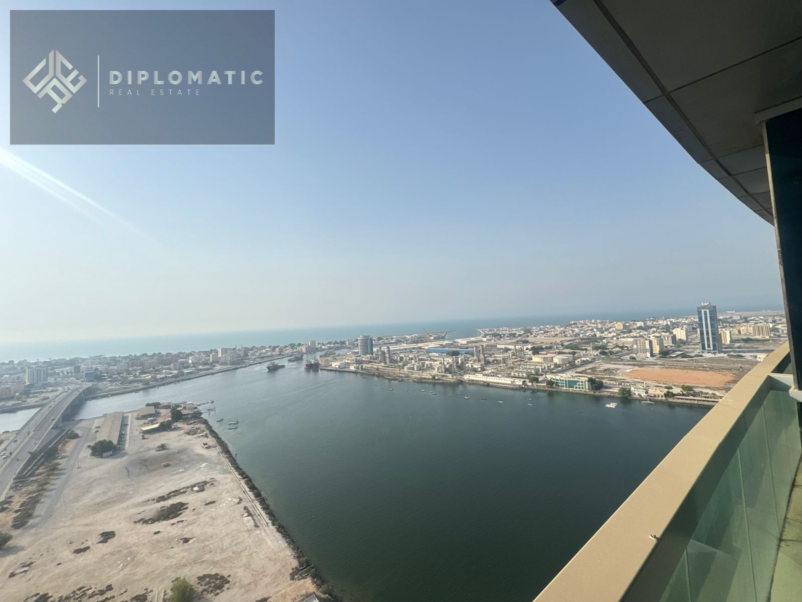 Spacious 2BR |Sea View | High Floor| Julphar Tower