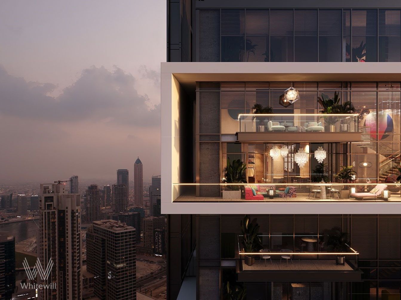 Downtown Living | Boulevard View | Branded Studio