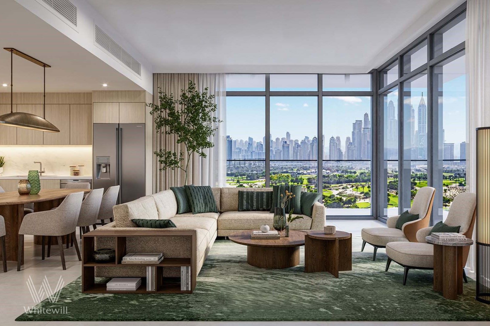 High Floor (Above 40th) | Corner Unit | Golf View/ Palm View