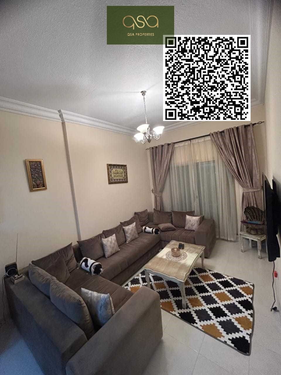 FURNISHED TWO BEDROOM HALL IS AVAILABLE FOR RENT IN GOLDCREAST TOWER B EMIRATES CITY, AJMAN!