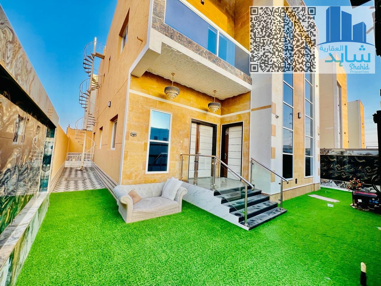 Furnished Villa for Rent in Al Yasmeen 5 Bedrooms | Majlis & Hall | Maid’s Room AED 120,000 / Year