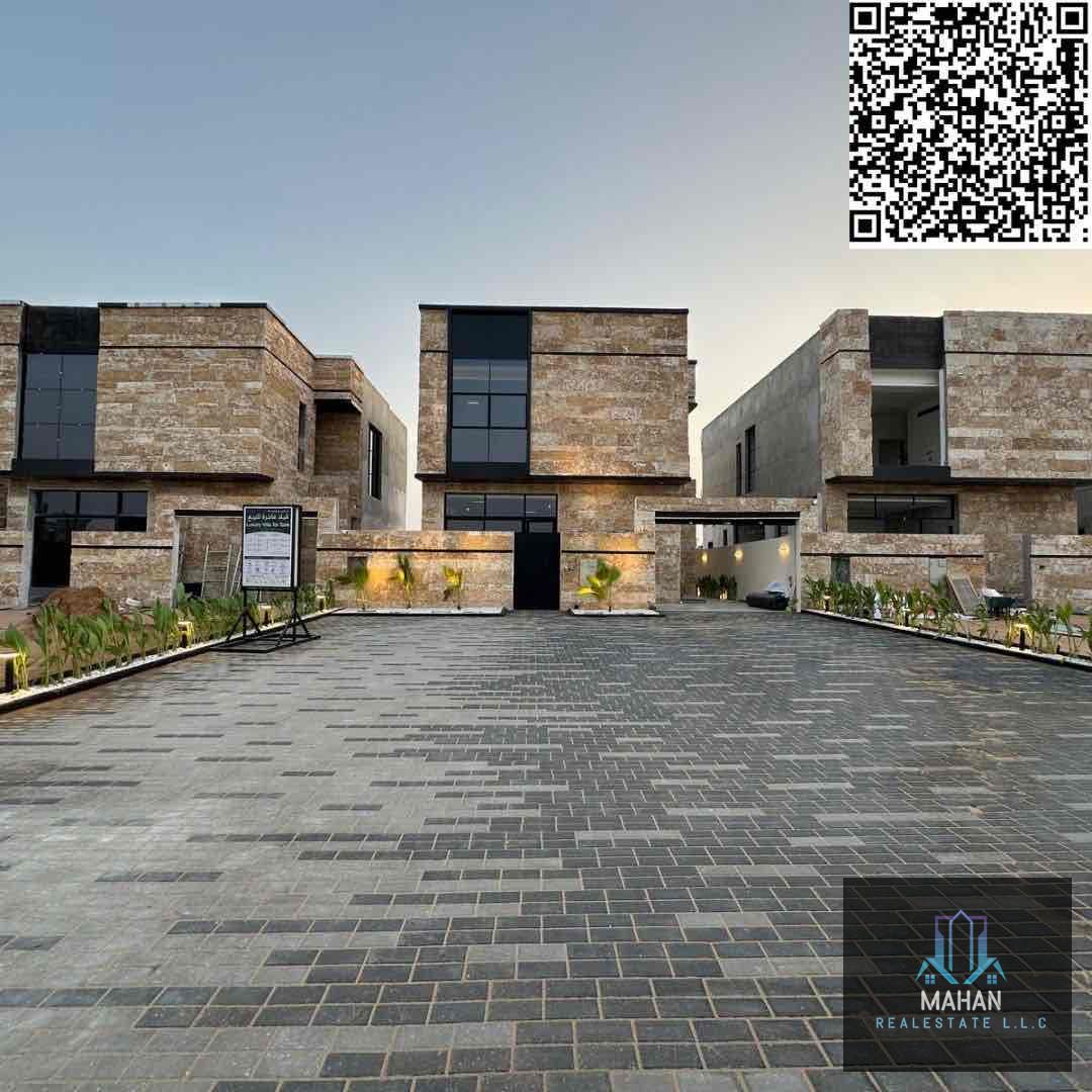 Brand new villa for sale in Ajman Al Zahya land area 3014 Sqft and built up area 3336 Sqft