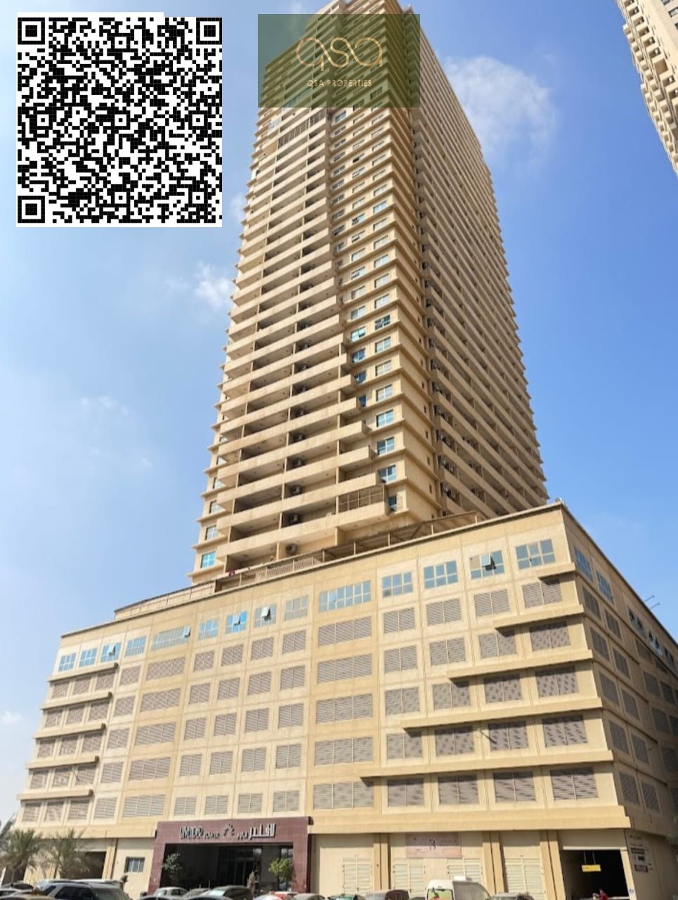 One Bedroom unfurnished Apartment available in Lavender Tower for Sell With Parking