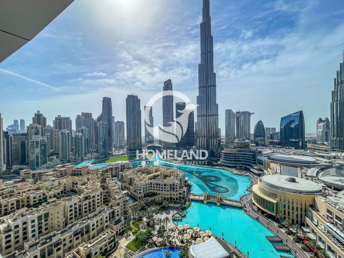 Full Burj View | Spacious | Bright | Top Location