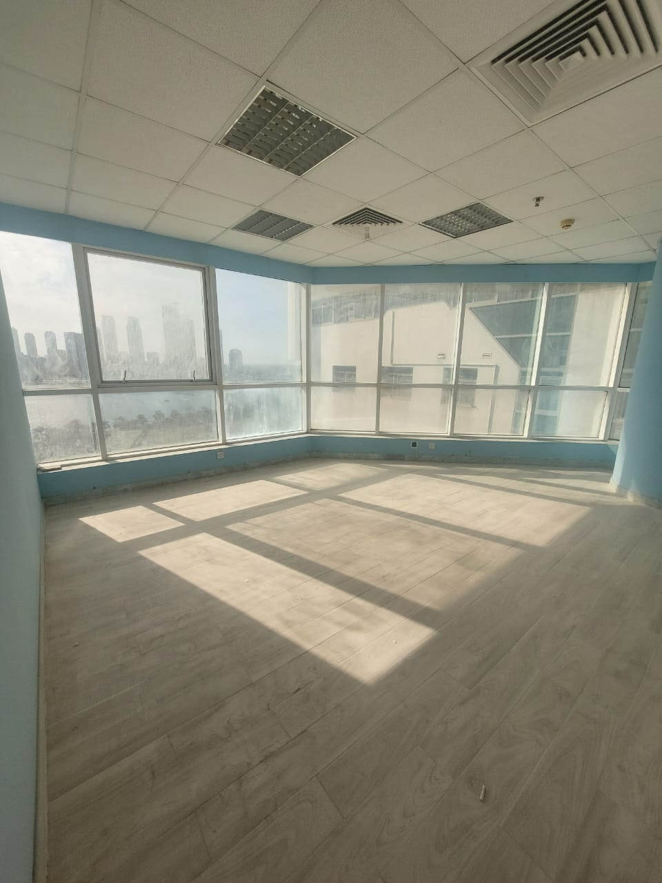 Chiller Free Half Floor Office With 6 Rooms Near to Cornish Majaz 1 Sharjah Aed 95K Only Limited Time Offer Size 3000 Sqft Washroom 1 Kitchen 1