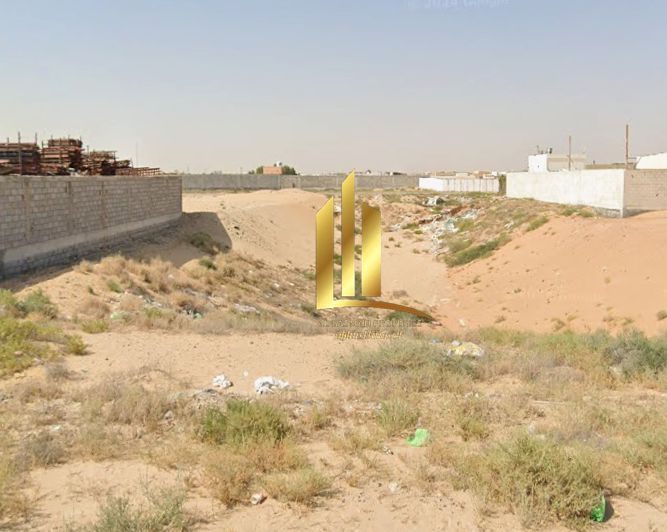 For sale, a plot of land in the Al Sajaa Industrial Area - Al Sajaa S, with an area of 10,000 square feet