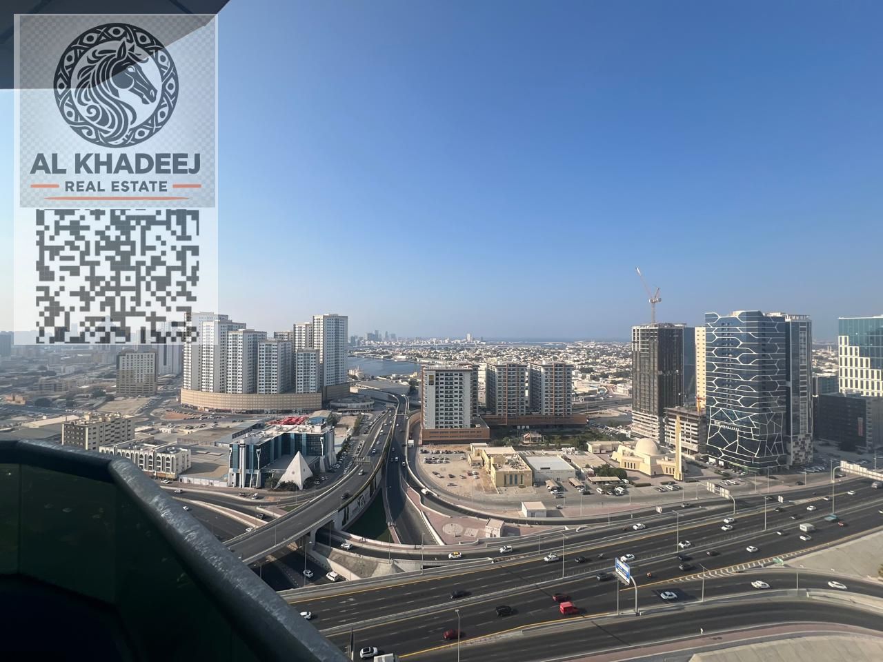 Luxury 3BR Apartment with Maid’s Room, 4 Baths & Large Balcony in Al Conquer Tower – Al Nuaimiya 1 | Stunning Views & Free Parking | Rent AED 65K Only
