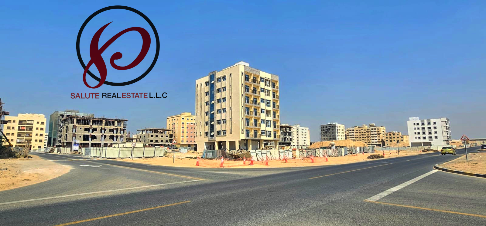 Corner plot, 2 roads || Ground plus 6 Permission