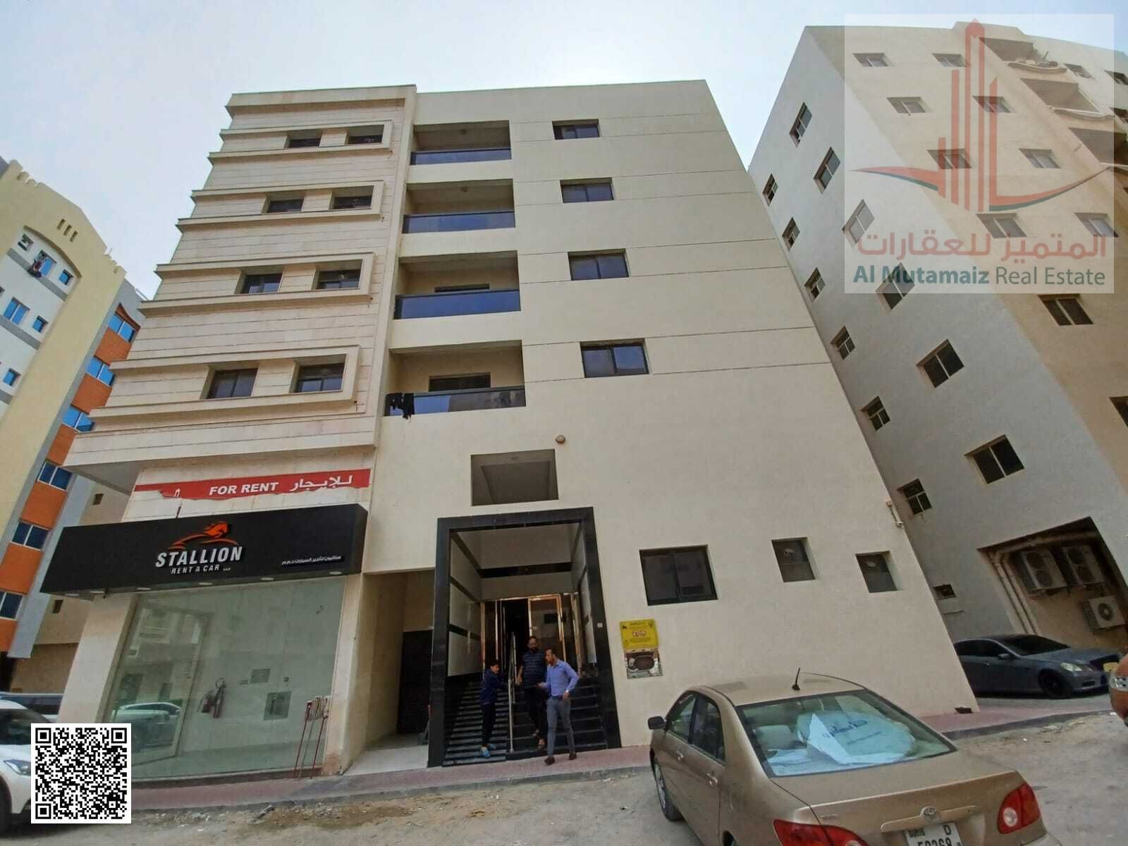 For annual rent, two rooms, a hall, two bathrooms, and a balcony in the Al-Mazen building in the Al-Hamidiyah area. The required amount is 34,000