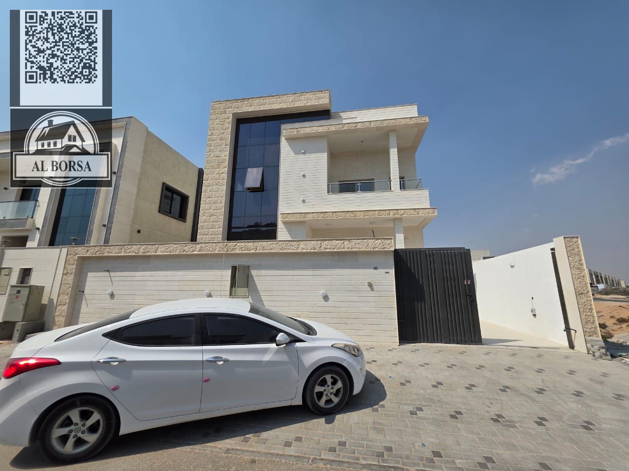 Villa for sale in Al Zahia - Ajman Specifications: * 4 master bedrooms with a modern design * 2 spacious living rooms suitable for families * El