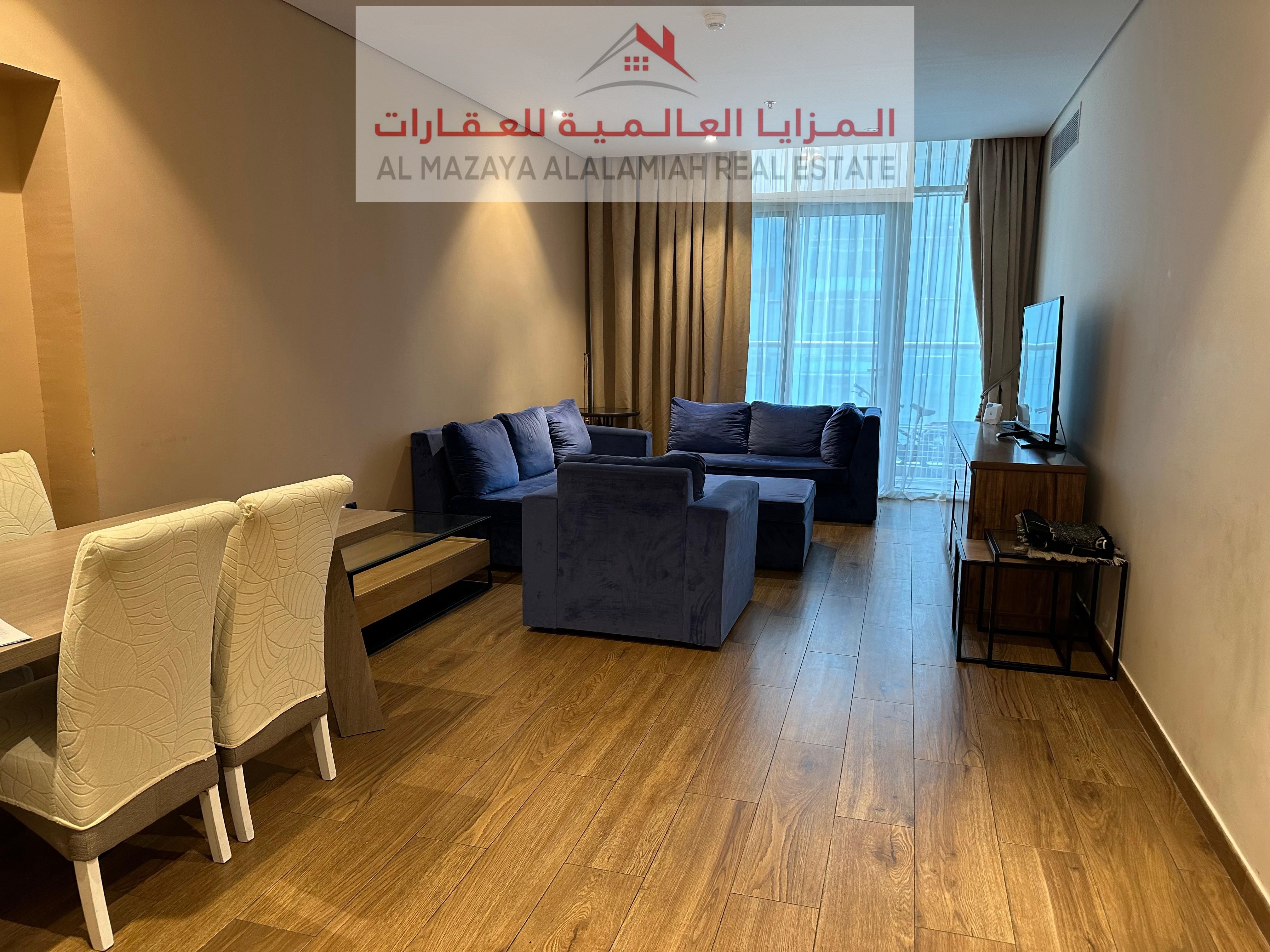 Monthly Rent - Fully furnished 1BHK apartment with hotel furniture - Pulman - Sharjah - Al Taawen - All Inclusive