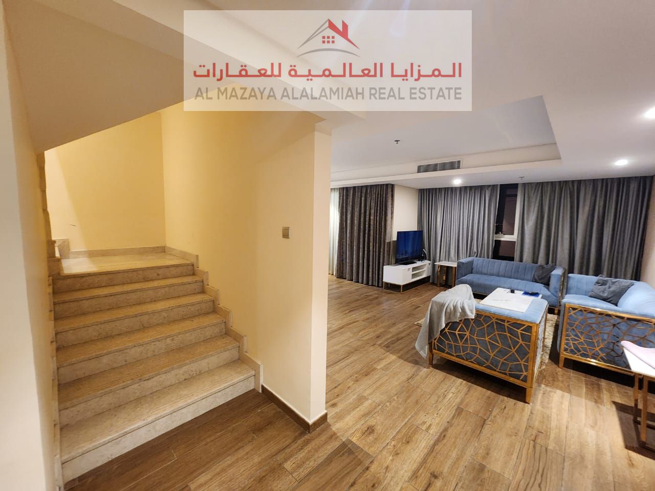 Monthly Rent - Fully furnished Duplex 2BHK apartment with hotel furniture - Pulman - Sharjah - Al Taawen - All Inclusive
