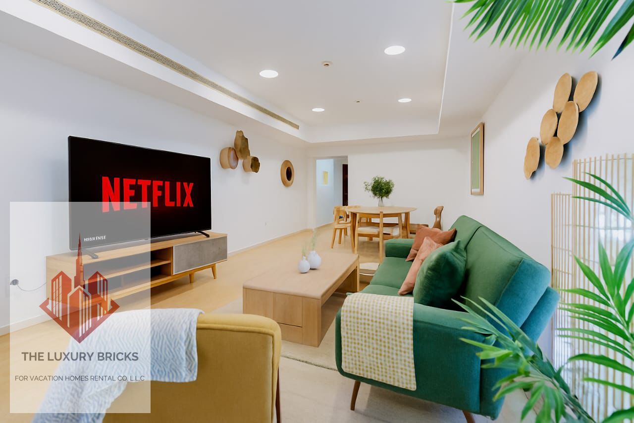 Family Friendly | Boho-Style 2BR Apartment | Pool & Jacuzzi | Game Room | 6 people allowed | May Onwards