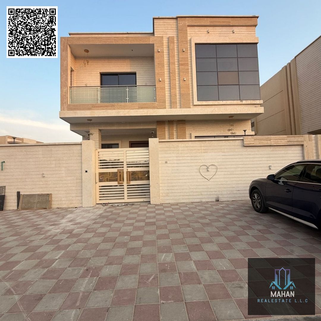 Corner G+2 Villa with 6 Bedrooms, Majlis & Hall – Al Helio 2, Ajman