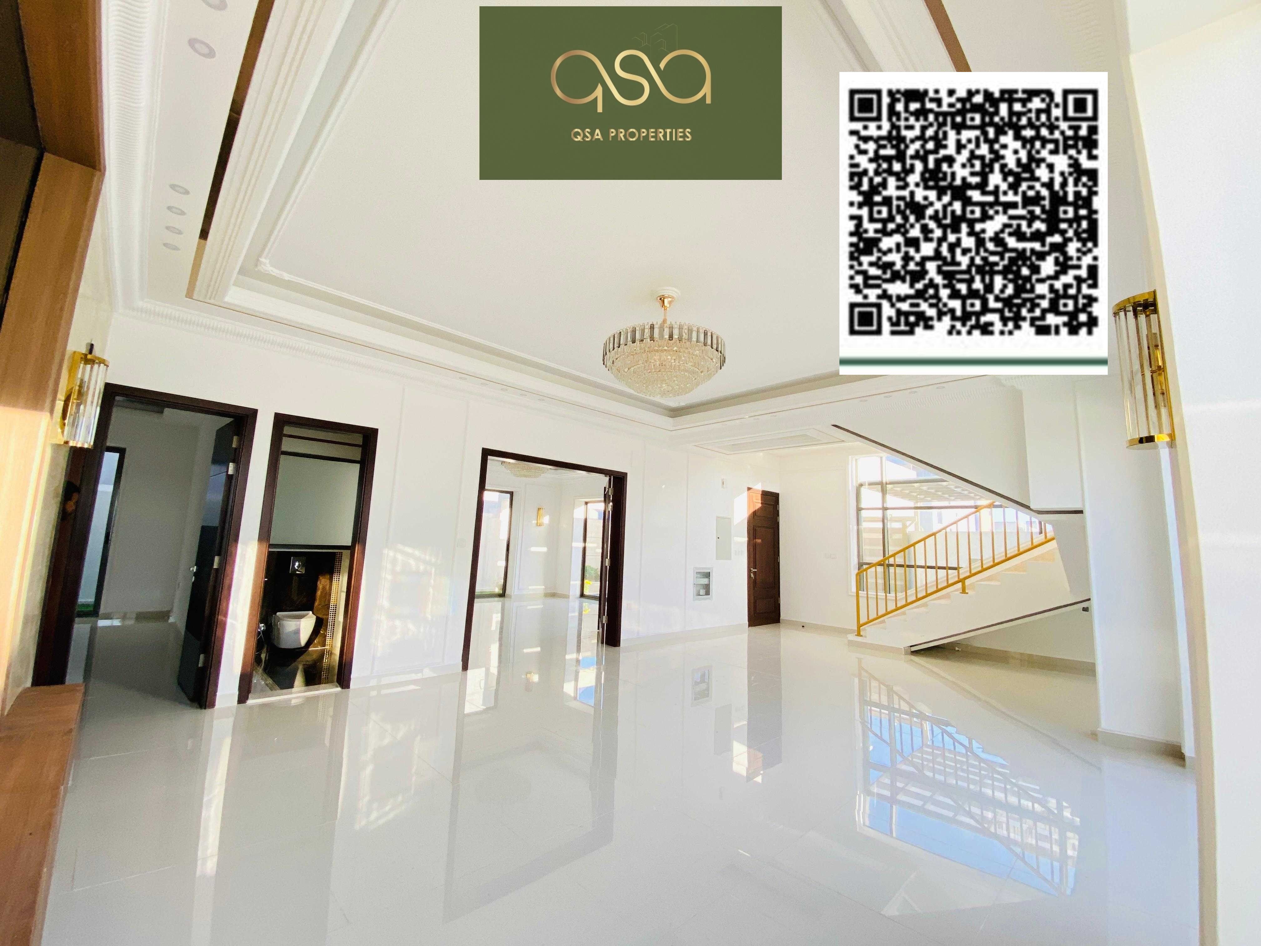 Spacious six bedrooms living three hall swimming pool with covered parking villa available for Sell al Yasmeen Ajman