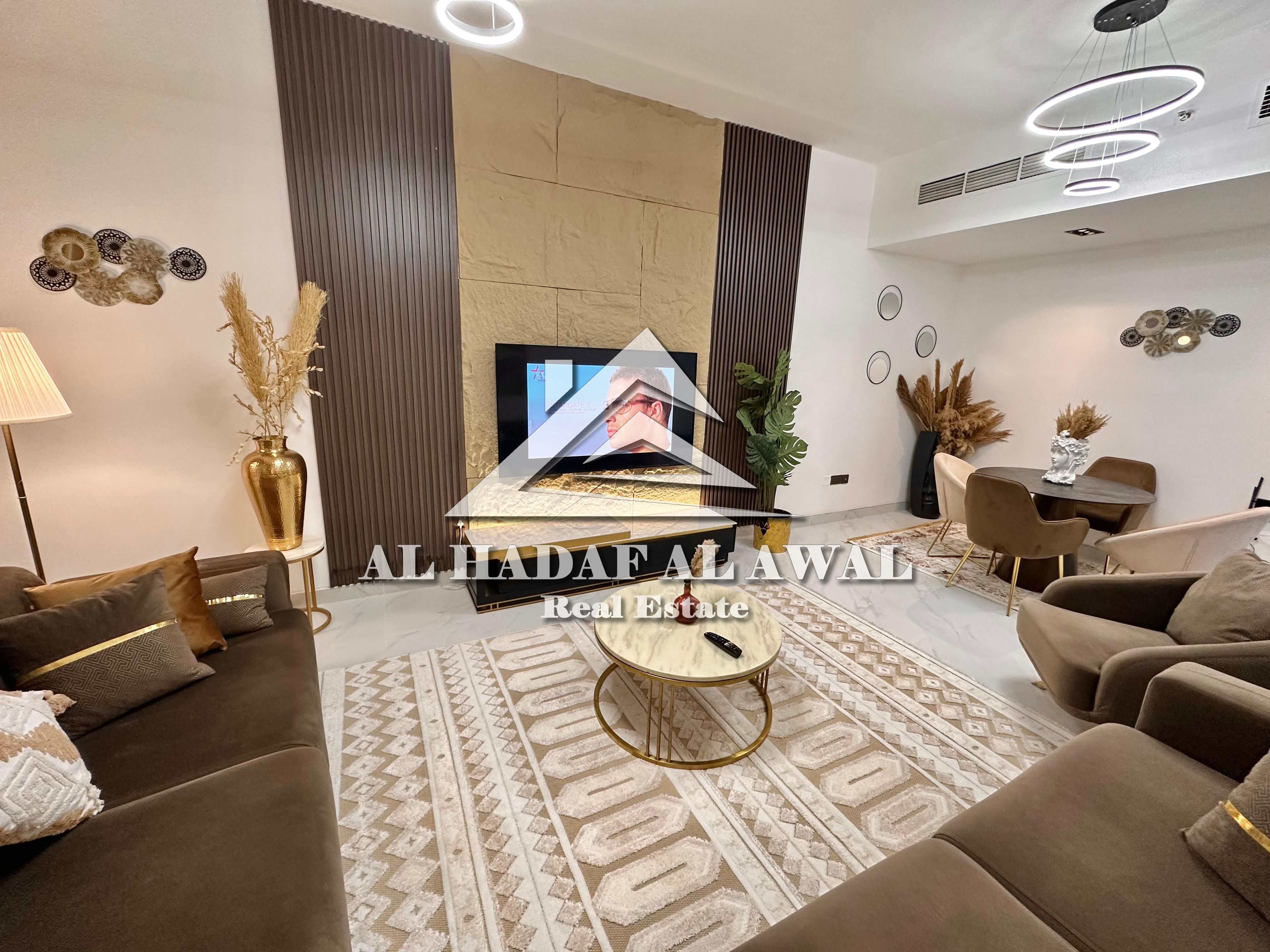 3BHK for rent in taawun super deulux . . first residence brand new full sea view